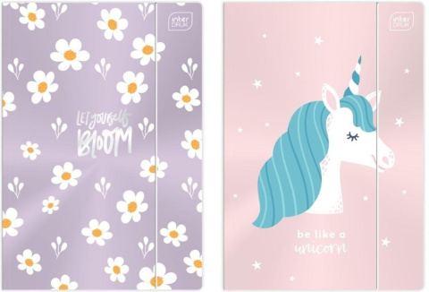 Teczka z gumką A4+ Metallic Girls