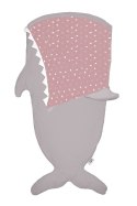 Baby Bites Śpiworek light Shark (2-6 lat) Stone/Pink