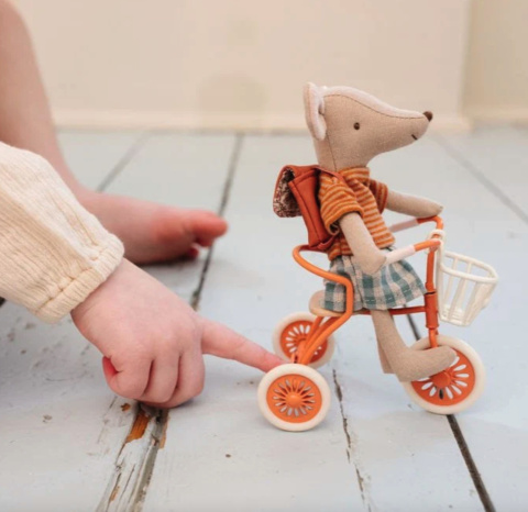 Maileg Rowerek trzykołowy Coral Akcesoria dla lalek