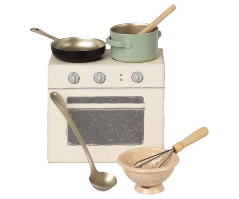 Maileg Zestaw do gotowania Akcesoria dla lalek - Cooking set