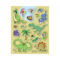 Albik Zeszyt z naklejkami: Dinozaury 3+ Czytaj z Albikiem
