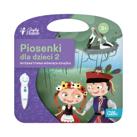 Albik Mini książka Piosenki dla dzieci 2, 3+