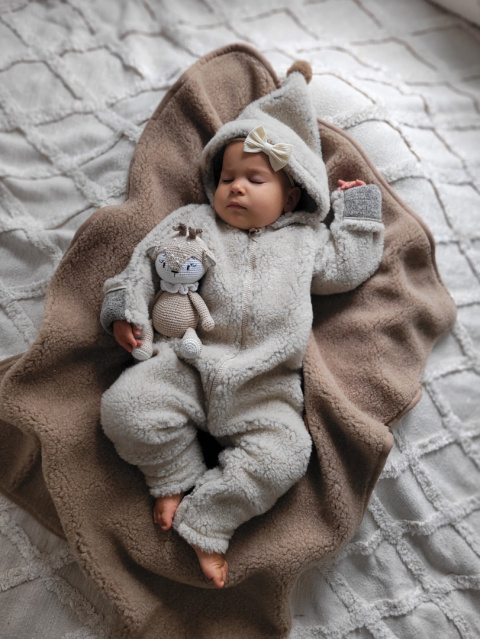 Zaffiro Kombinezon 100% wełna - Baranek Beige