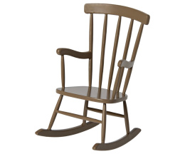 Maileg Krzesło Fotel na biegunach - Rocking chair, Mouse - Light brown