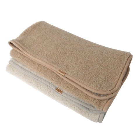 Zaffiro Koc 100% wełna - Baranek 75x100 Brown