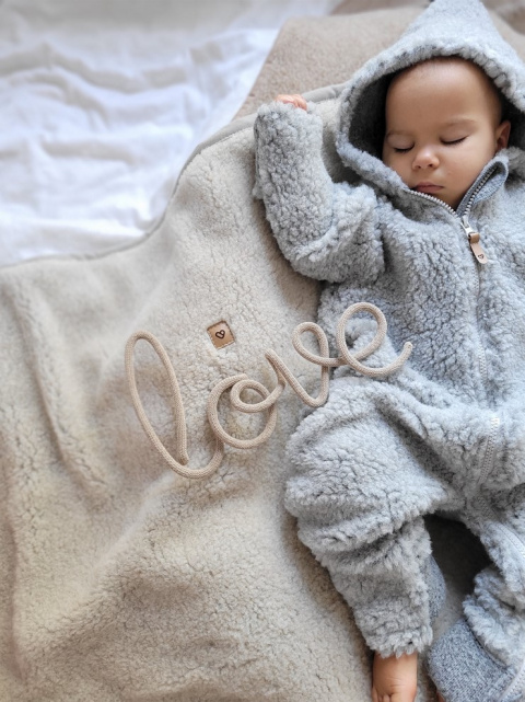 Zaffiro Kombinezon 100% wełna - Baranek Beige