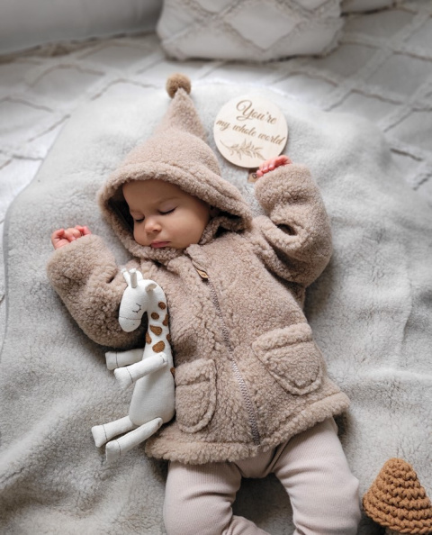 Zaffiro Kurteczka Meri 100% wełna - Baranek Brown