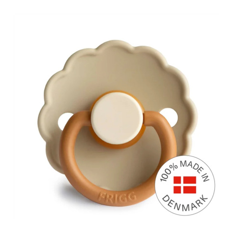 FRIGG Smoczek 6-18m Daisy Kauczuk Desert - Rozmiar 2