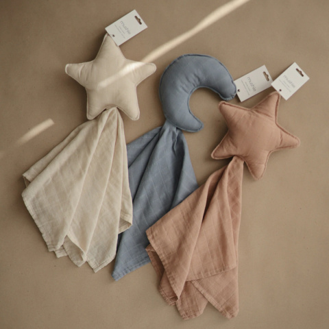 Mushie Przytulanka Lovey Star Natural