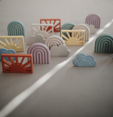 Mushie Silikonowy Gryzak Sun Shifting Sand