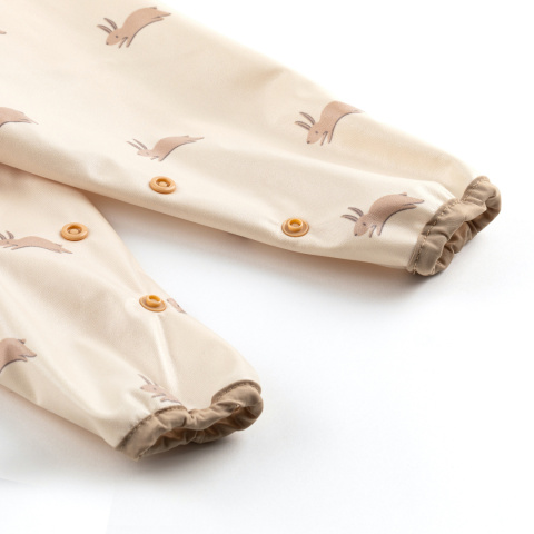 Bibado Wodoodporny śliniak z długim rękawem BLW Happy Hares