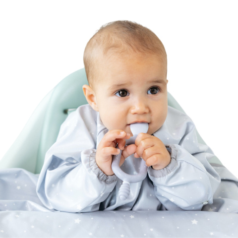 Bibado Wodoodporny śliniak z długim rękawem BLW Superstars