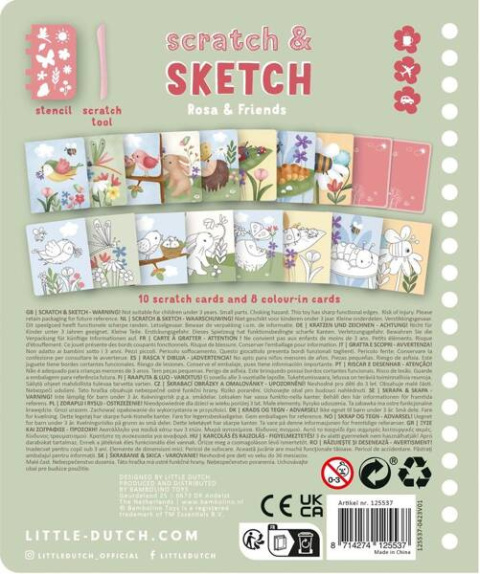 Little Dutch Wydrapywanka Rosa & friends 125537