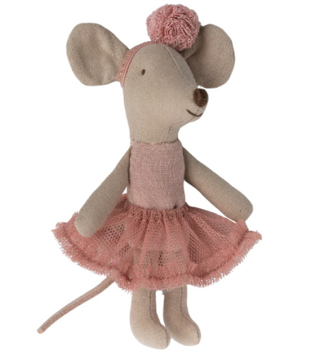 Maileg Myszka Baletnica Młodsza Siostra ROSE