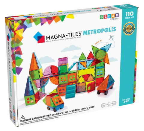 MAGNA-TILES Klocki Magnetyczne Metropolis 110 el.