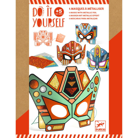 Djeco Zrób to sam - maski SUPERROBOTY
