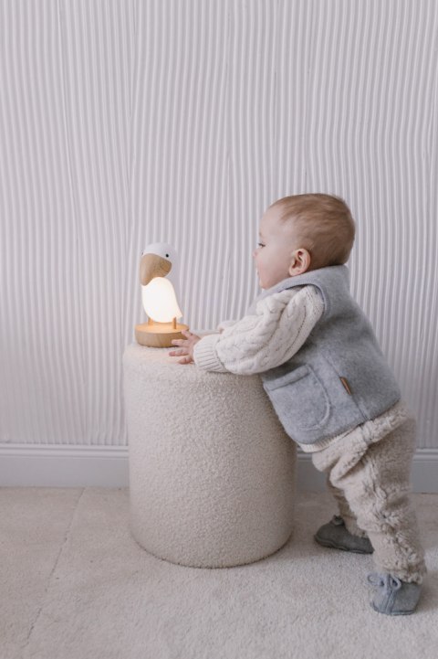 Zaffiro Kamizelka 100% wełna - Baranek Grey