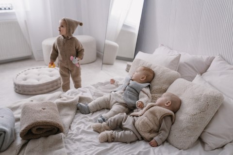 Zaffiro Kamizelka 100% wełna - Baranek Grey