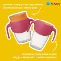b.box Kubek 360 do nauki picia dla dzieci – kubek treningowy niekapek strawberry shake