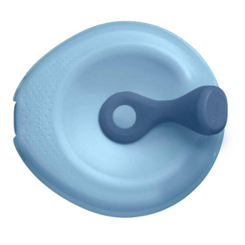 B.box FILL+FEED Silikonowa miseczka z pokrywką do karmienia niemowląt i dzieci | BŁĘKIT