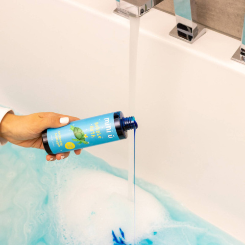 MINI Ü NATURALNY BĄBELKOWY PŁYN DO KĄPIELI GUMA BALONOWA 0+