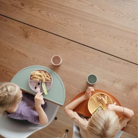 Mushie Cambridge Blue silicone table pad