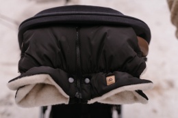 ZAFFIRO Dwuczęściowe Mufka do wózka | Scandi beige