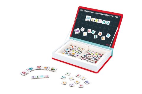 Janod Magnetyczna układanka Polski alfabet Magnetibook