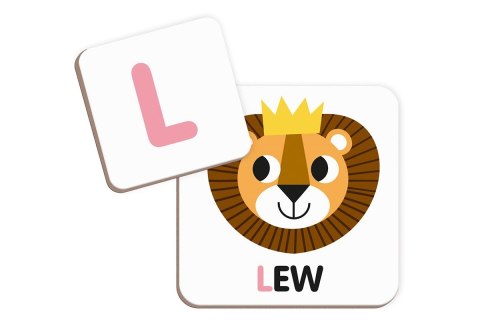 Janod Magnetyczna układanka Polski alfabet Magnetibook