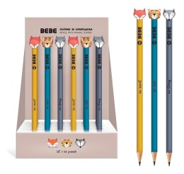 Ołówek ze zwierzakiem BB Friend Boy 1szt. BEBE