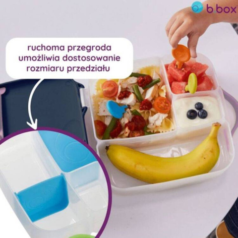 B.box Mini Lunchbox - Blue Blaze