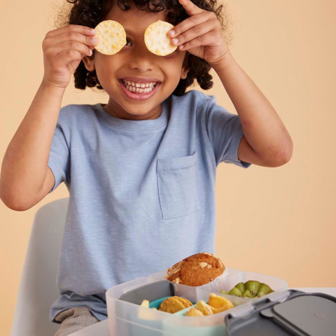 B.box Mini Lunchbox śniadaniówka do szkoły | Graphite