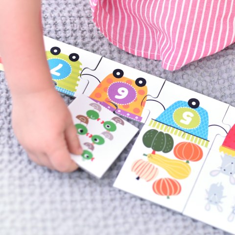 CzuCzu Puzzle cyferki - POCIĄG wiek 3+