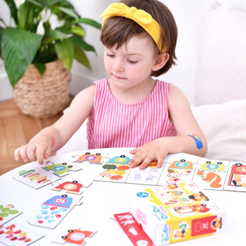 CzuCzu Puzzle cyferki - POCIĄG wiek 3+