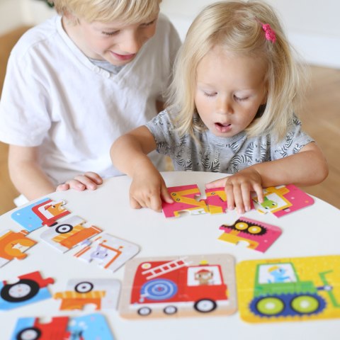 CzuCzu Układam Pojazdy - Pierwsze Puzzle wiek 2+