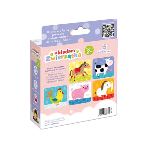 CzuCzu Układam Zwierzątka - Moje Pierwsze Puzzle 2+