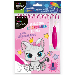 KIDEA Magiczna kolorowanka wodna Kotki
