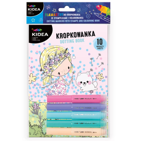 KIDEA Malowanie kropkami Wróżki