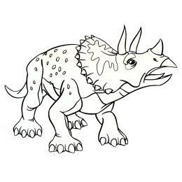 Kolorowanka z tatuażami - Dinozaury