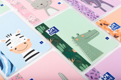 Oxford Zeszyt A4/32K kratka Kids 1szt