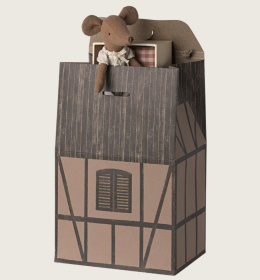 Maileg Torebka papierowa domek - Farmhouse bag - Rose