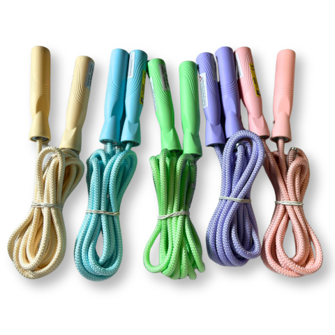 Skakanka sznurkowa pastelowa MIX 1 szt.