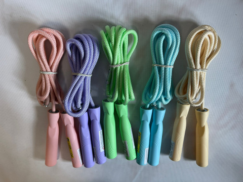 Skakanka sznurkowa pastelowa MIX 1 szt.