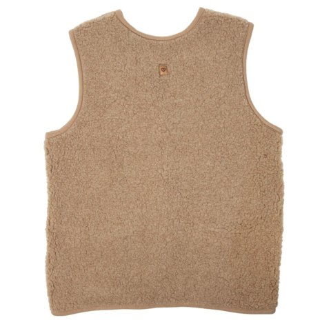 Zaffiro Kamizelka dla dorosłych Lily 100% wełna - Baranek Brown