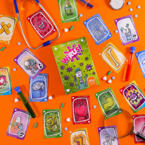 Wirus Rodzinna Gra Karciana MUDUKO