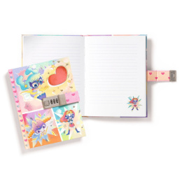 DJECO Sekretny pamiętnik z zapięciem na kod LAM DD03619