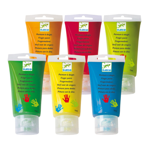 Djeco Farby do malowania palcami DJ08860
