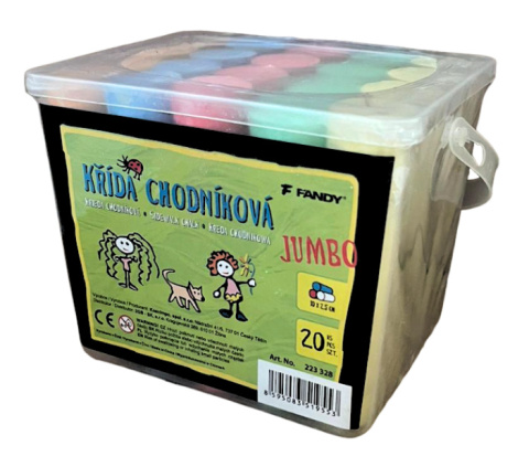 Kreda chodnikowa Jumbo 20szt