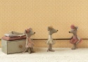 Maileg Myszka baletnica w szufladzie - Dance Mouse, Little sister