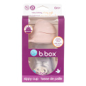 B.box bidon dla dzieci - kubek niekapek ze słomką 240 ml | różowy